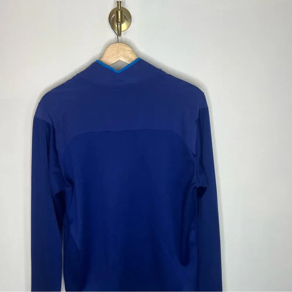 Nike Golf Tour Performance Pullover Blue